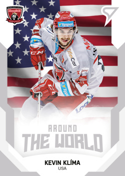 Kevin Klima Hradec Kralove Tipsport ELH 2021/22 SportZoo 2. serie Around the World #ATW-70