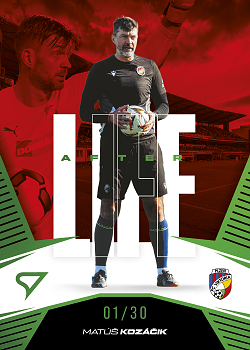 Matus Kozacik Viktoria Plzen SportZoo Chance Liga 2024/25 2. serie Afterlife /30 #AL-04