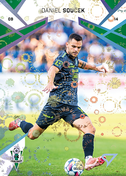 Daniel Soucek Jablonec SportZoo Chance Liga 2024/25 2. serie Aurora Spark #303