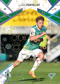 Jan Fortelny Jablonec SportZoo Chance Liga 2024/25 2. serie Aurora Spark #304