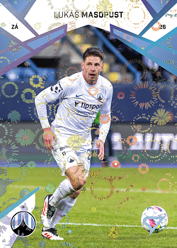 Lukas Masopust Liberec SportZoo Chance Liga 2024/25 2. serie Aurora Spark #290