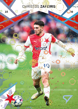 Christos Zafeiris Slavia Praha SportZoo Chance Liga 2024/25 2. serie Aurora Spark #216
