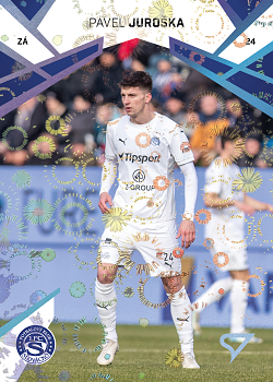 Pavel Juroska Slovacko SportZoo Chance Liga 2024/25 2. serie Aurora Spark #255