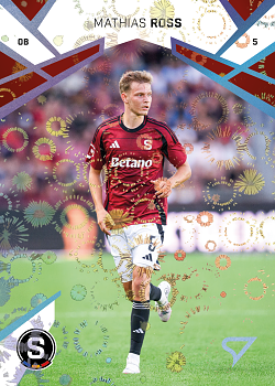Mathias Ross Sparta Praha SportZoo Chance Liga 2024/25 2. serie Aurora Spark #195