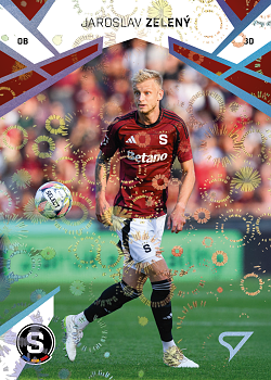 Jaroslav Zeleny Sparta Praha SportZoo Chance Liga 2024/25 2. serie Aurora Spark #199