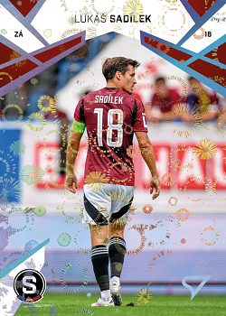 Lukas Sadilek Sparta Praha SportZoo Chance Liga 2024/25 2. serie Aurora Spark #203