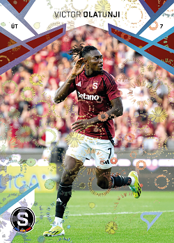 Victor Olatunji Sparta Praha SportZoo Chance Liga 2024/25 2. serie Aurora Spark #205