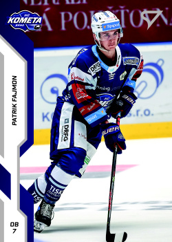Patrik Fajmon Kometa Brno Tipsport ELH 2022/23 SportZoo 2. serie #332