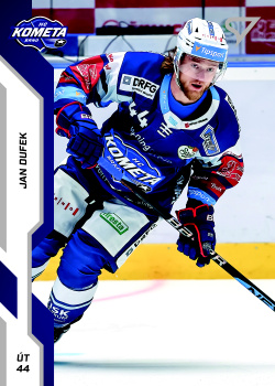 Jan Dufek Kometa Brno Tipsport ELH 2022/23 SportZoo 2. serie #334
