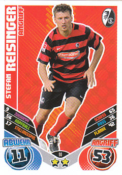Stefan Reisinger SC Freiburg 2011/12 Topps MA Bundesliga #90