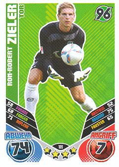 Ron-Robert Zieler Hannover 96 2011/12 Topps MA Bundesliga #109