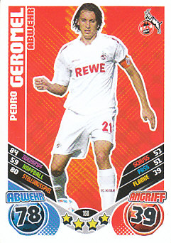 Pedro Geromel 1. FC Koln 2011/12 Topps MA Bundesliga #168