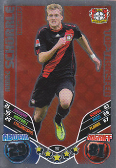 Andre Schurrle Bayer 04 Leverkusen 2011/12 Topps MA Bundesliga Top Transfer #197