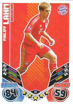 Philipp Lahm Bayern Munchen 2011/12 Topps MA Bundesliga #237