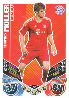 Thomas Muller Bayern Munchen 2011/12 Topps MA Bundesliga #252