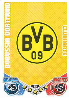 Emblem Borussia Dortmund 2011/12 Topps MA Bundesliga Clubkarten #388