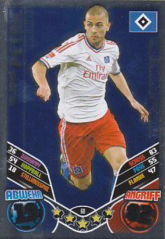 Mladen Petric Hamburger SV 2011/12 Topps MA Bundesliga Update Fan Favorit-Gold #60