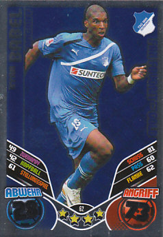 Ryan Babel TSG 1899 Hoffenheim 2011/12 Topps MA Bundesliga Update Fan Favorit-Gold #62