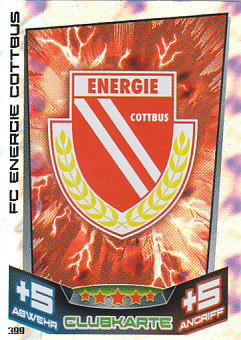 Club-Logo Energie Cottbus 2013/14 Topps MA Bundesliga #399