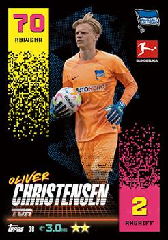 Oliver Christensen Hertha Berlin Topps Match Attax Bundesliga 2022/23 #38