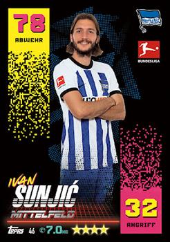 Ivan Sunjic Hertha Berlin Topps Match Attax Bundesliga 2022/23 #46