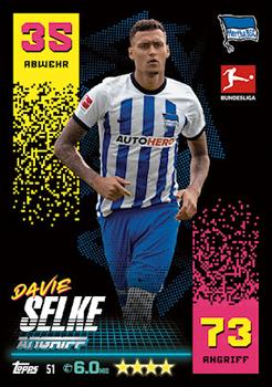 Davie Selke Hertha Berlin Topps Match Attax Bundesliga 2022/23 #51