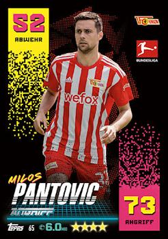 Milos Pantovic Union Berlin Topps Match Attax Bundesliga 2022/23 #65