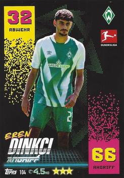 Eren Dinkci Werder Bremen Topps Match Attax Bundesliga 2022/23 #104