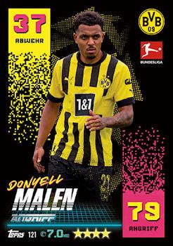 Donyell Malen Borussia Dortmund Topps Match Attax Bundesliga 2022/23 #121