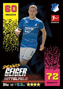 Dennis Geiger TSG 1899 Hoffenheim Topps Match Attax Bundesliga 2022/23 #169
