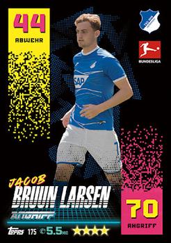Jacob Bruun Larsen TSG 1899 Hoffenheim Topps Match Attax Bundesliga 2022/23 #175