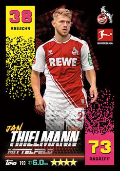 Jan Thielmann 1.FC Koln Topps Match Attax Bundesliga 2022/23 #193