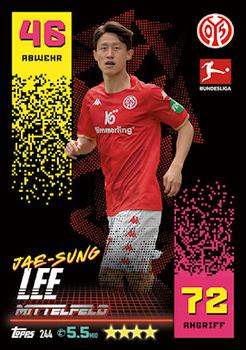 Jae-Sung Lee 1. FSV Mainz 05 Topps Match Attax Bundesliga 2022/23 #244