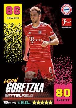 Leon Goretzka Bayern Munchen Topps Match Attax Bundesliga 2022/23 #277
