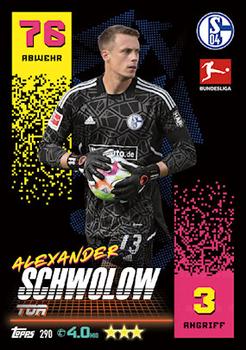Alexander Schwolow Schalke 04 Topps Match Attax Bundesliga 2022/23 #290