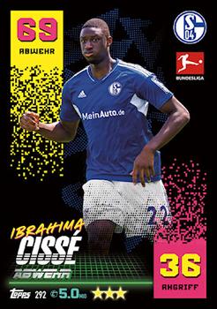 Ibrahima Cisse Schalke 04 Topps Match Attax Bundesliga 2022/23 #292