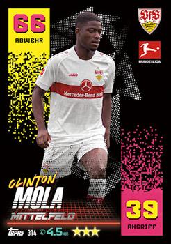 Clinton Mola VfB Stuttgart Topps Match Attax Bundesliga 2022/23 #314