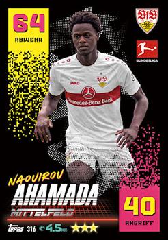 Naouirou Ahamada VfB Stuttgart Topps Match Attax Bundesliga 2022/23 #316