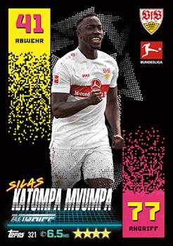 Silas Katompa Mvumpa VfB Stuttgart Topps Match Attax Bundesliga 2022/23 #321