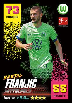 Bartol Franjic VfL Wolfsburg Topps Match Attax Bundesliga 2022/23 #331