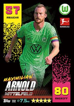 Maximilian Arnold VfL Wolfsburg Topps Match Attax Bundesliga 2022/23 #332