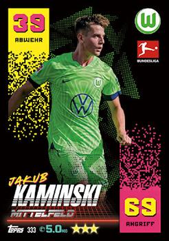 Jakub Kaminski VfL Wolfsburg Topps Match Attax Bundesliga 2022/23 #333