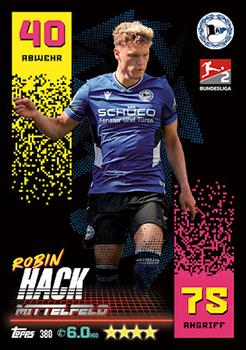 Robin Hack Arminia Bielefeld Topps Match Attax Bundesliga 2022/23 2.Bundesliga #380