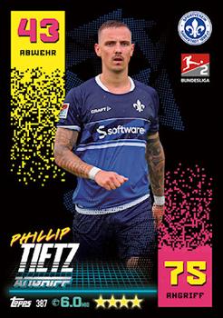 Phillip Tietz SV Darmstadt 98 Topps Match Attax Bundesliga 2022/23 2.Bundesliga #387