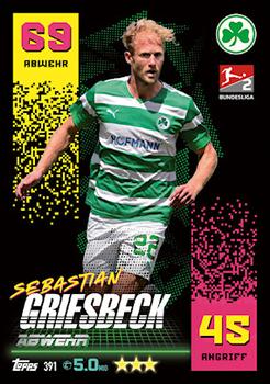 Sebastian Griesbeck Greuther Furth Topps Match Attax Bundesliga 2022/23 2.Bundesliga #391