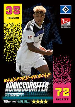 Ransford-Yeboah Konigsdorffer Hamburger SV Topps Match Attax Bundesliga 2022/23 2.Bundesliga #396