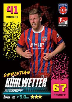 Christian Kuhlwetter Heidenheim 1848 Topps Match Attax Bundesliga 2022/23 2.Bundesliga #402