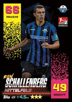 Ron Schallenberg SC Paderborn Topps Match Attax Bundesliga 2022/23 2.Bundesliga #419