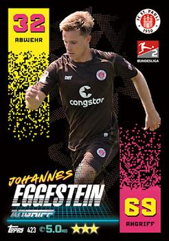 Johannes Eggestein FC St. Pauli Topps Match Attax Bundesliga 2022/23 2.Bundesliga #423