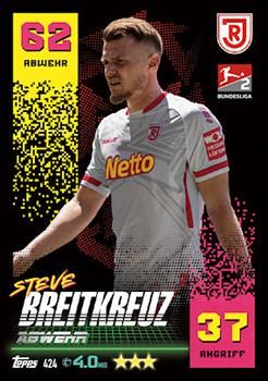 Steve Breitkreuz Jahn Regensburg Topps Match Attax Bundesliga 2022/23 2.Bundesliga #424